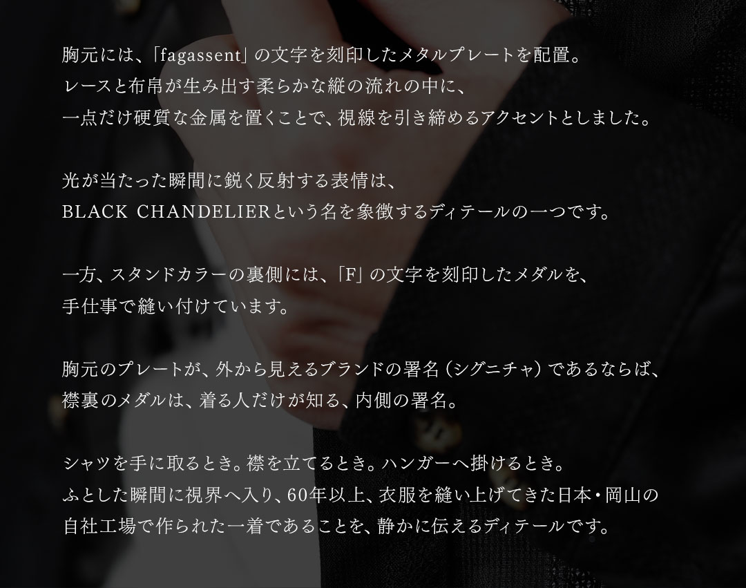 FAGASSENT BLACK chandelier