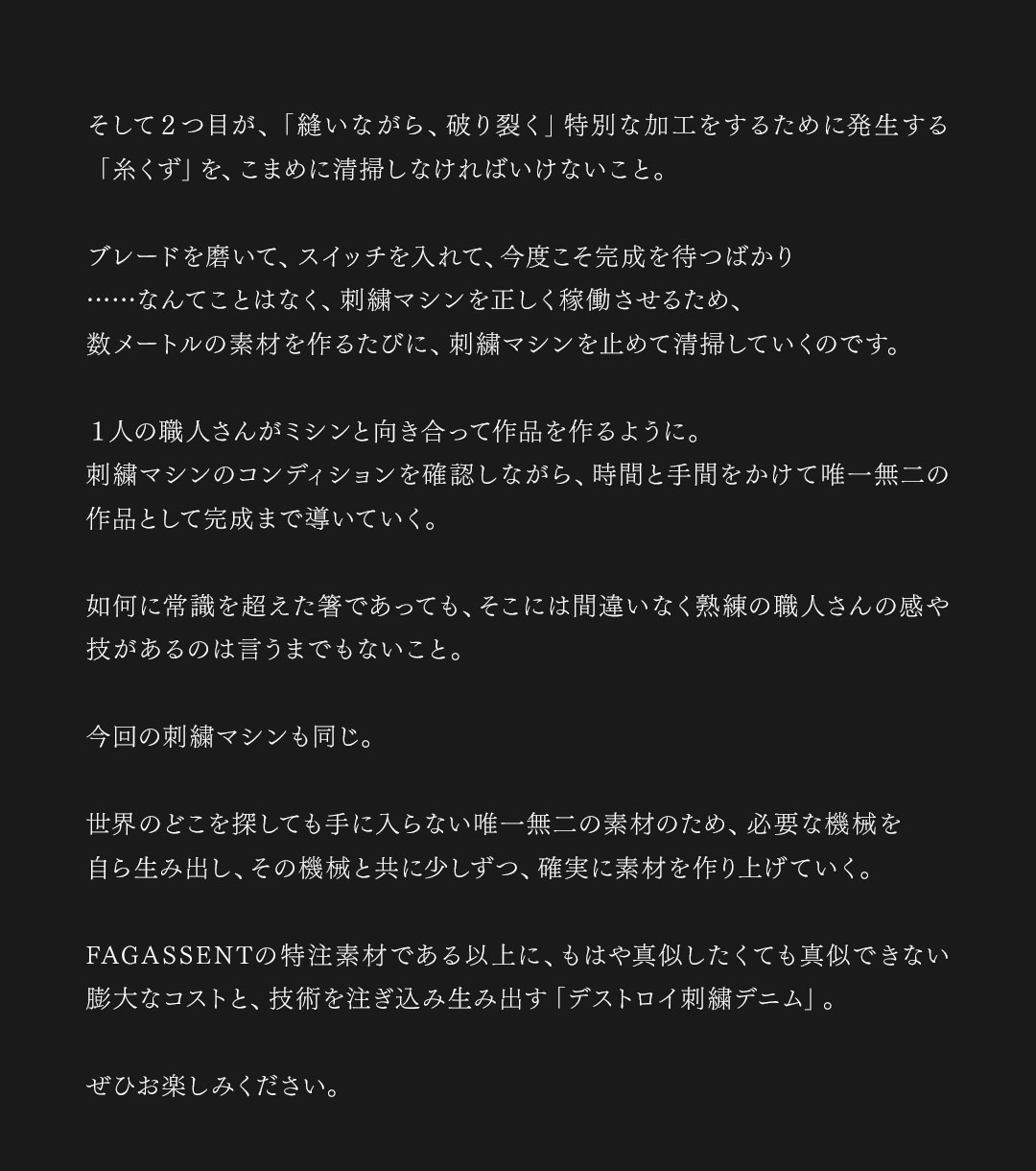 FAGASSENT DIAVOLO / ファガッセン・ディアブロ