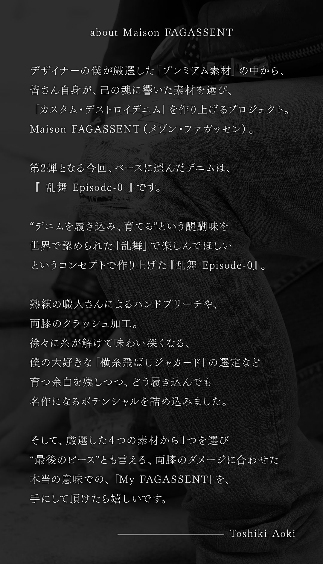 FAGASSENT SOUL BAG / ファガッセン ソウルバッグ